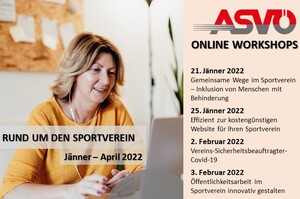 ASVÖ Online-Workshops